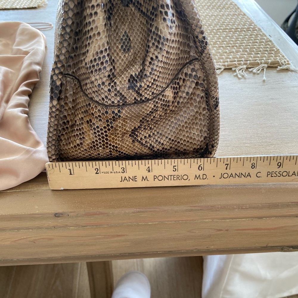 Prada Pitone Lucido Python Tote - image 4